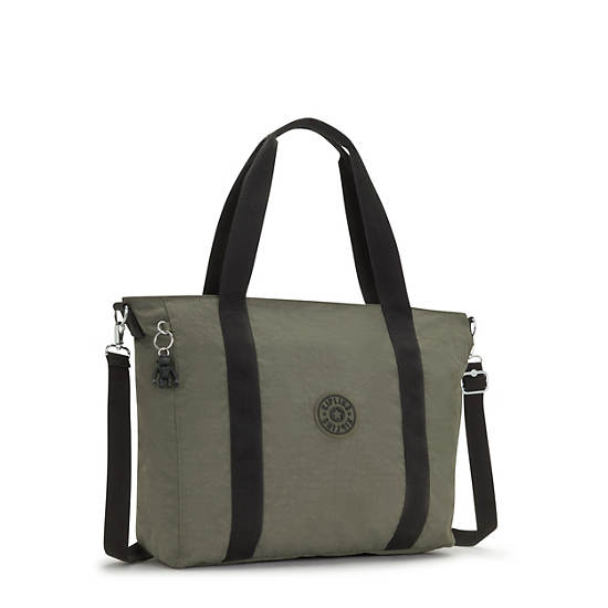 Kipling Asseni Tote Çanta Yeşil | TR 1753DF